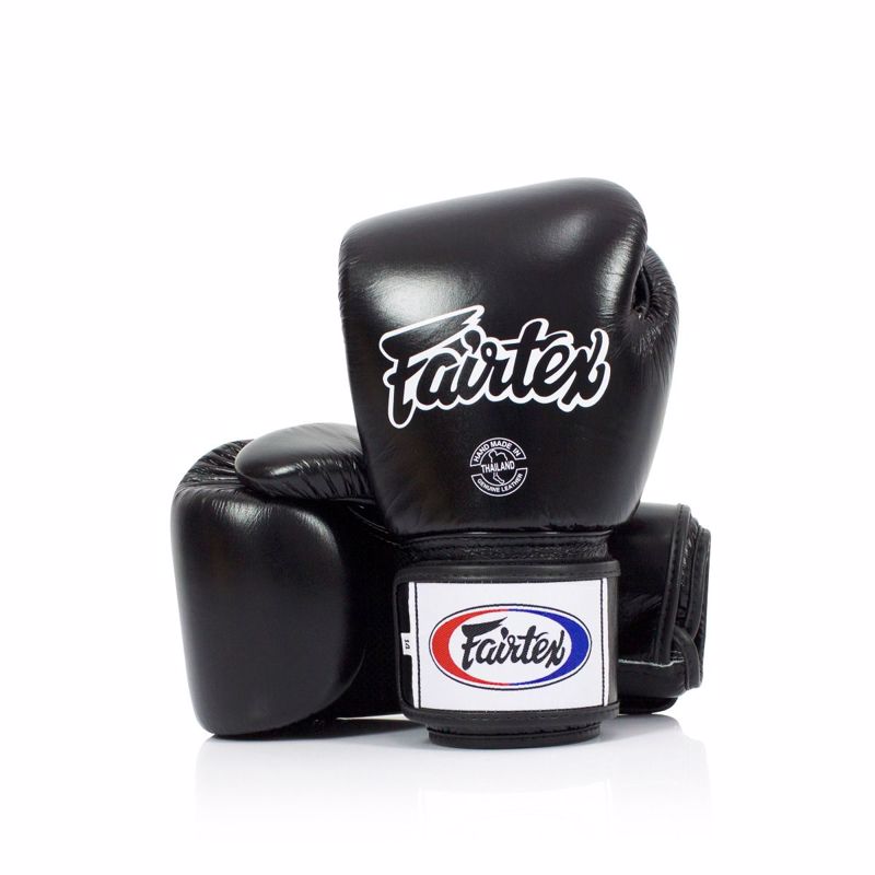FAIRTEX BGV1 UNIVERSAL MUAY THAI GLOVES-BLACK